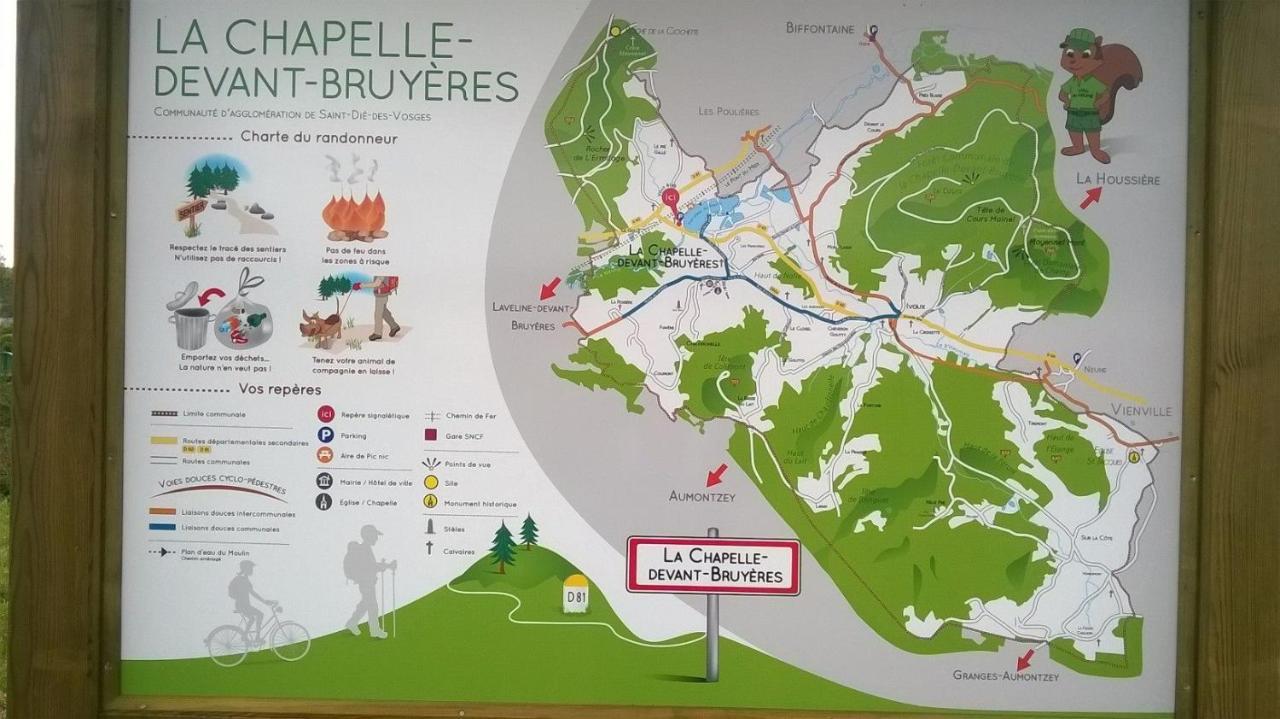Les Gites De L Etang :Studio A 20 Mn De Gerardmer La Chapelle  Exteriör bild