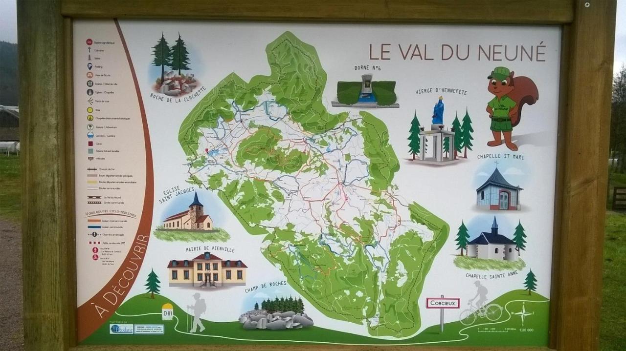 Les Gites De L Etang :Studio A 20 Mn De Gerardmer La Chapelle  Exteriör bild